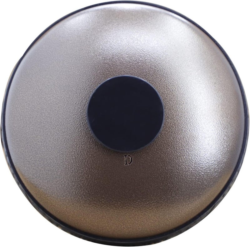 Rayzm Steel Tongue Drum, 6 inches 11 Notes Handpan Tank Drum Kit, Carbon Steel D-Key Percussion Instrument - Image 2